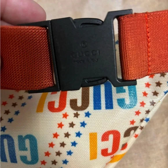 Gucci Kids Multicolor Logo Belt Bag